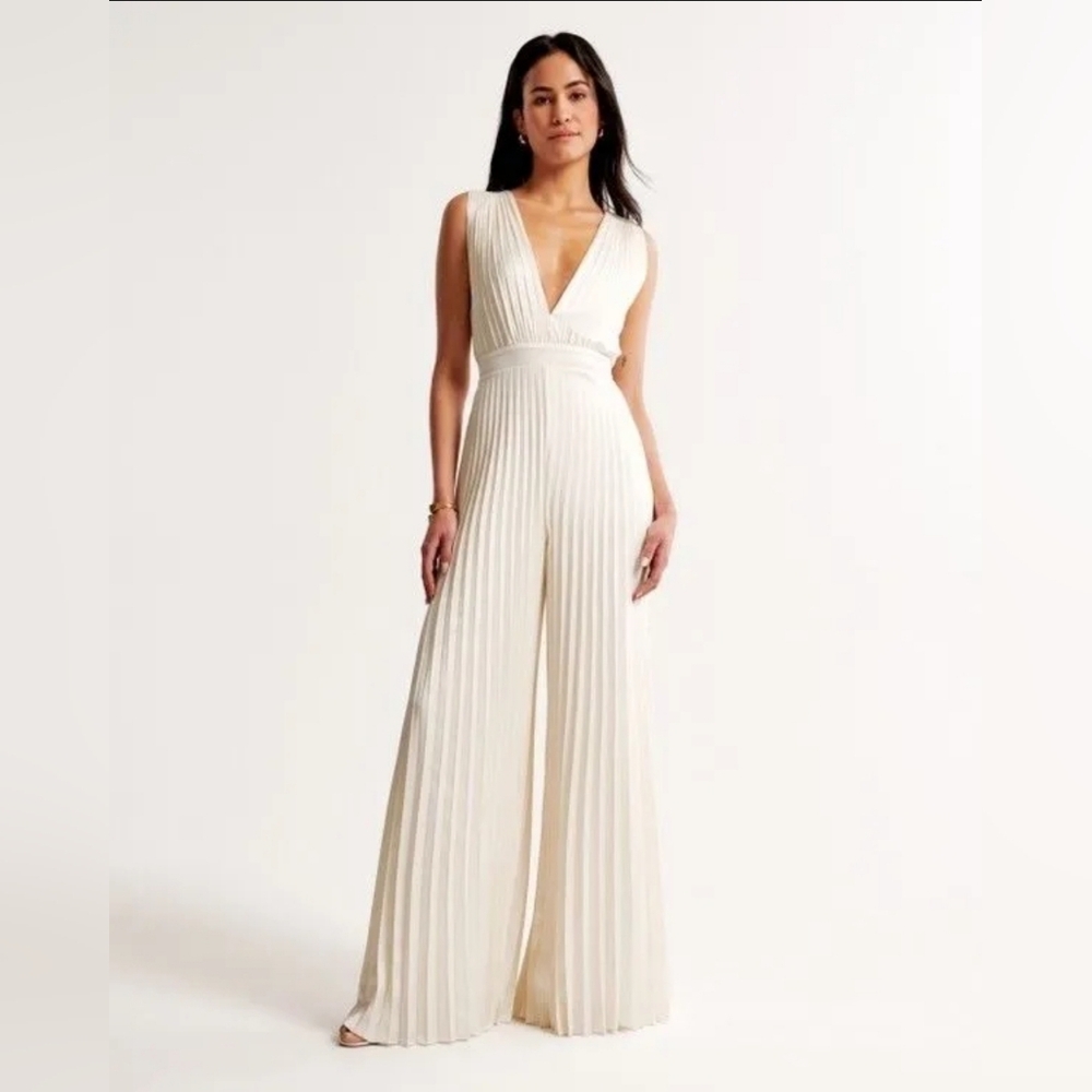 The A&F Giselle Pleated Jumpsuit